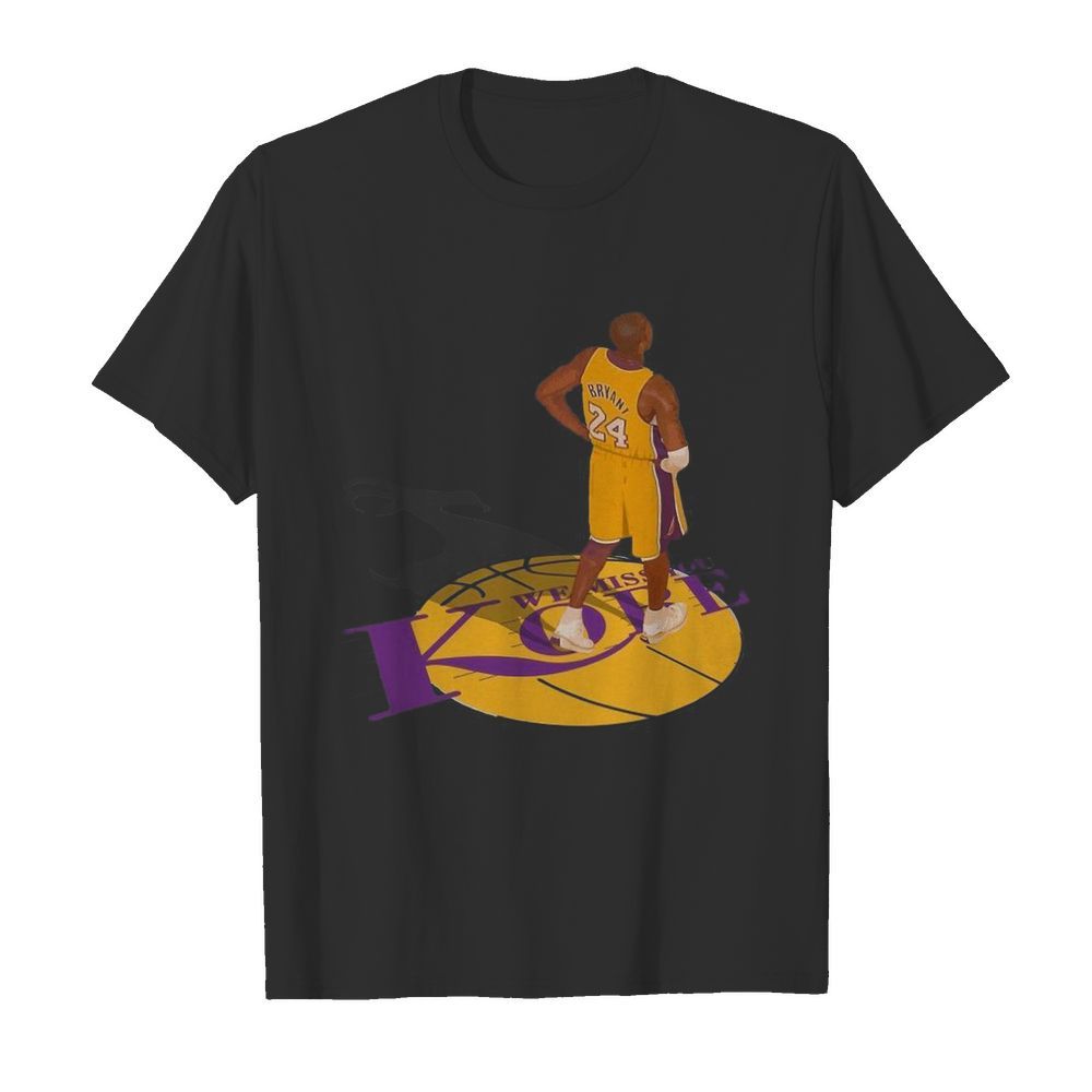 Kobe Bryant Michael Jordan Kore We Miss You shirt