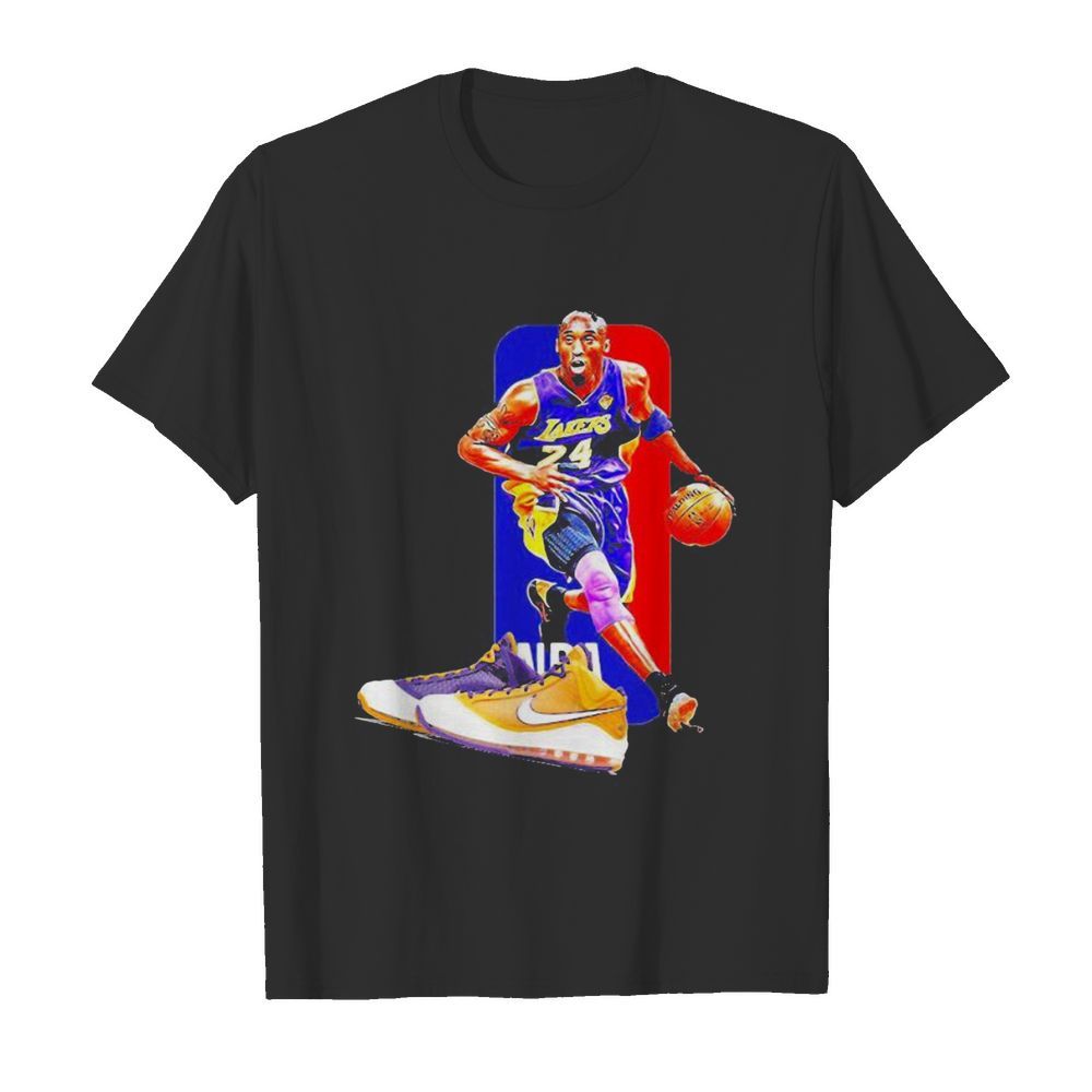 Kobe bryant basketball player nike shoes shirt