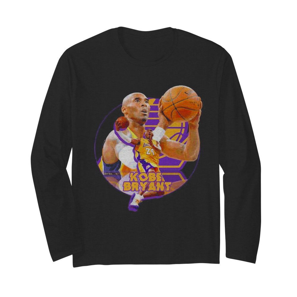 Kobe bryant los angeles lakers basketball vintage  Long Sleeved T-shirt 