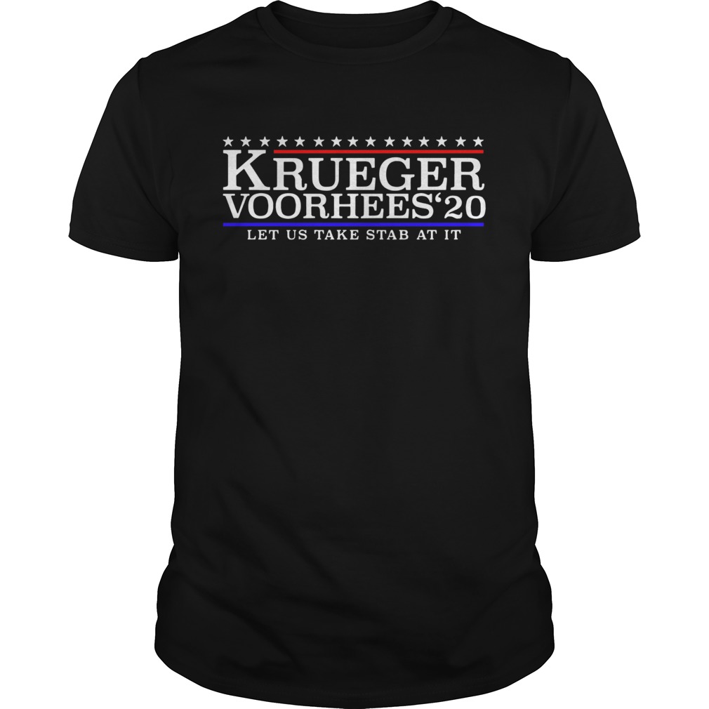 Krueger Voorhees 20 Let Us Take Stab At It shirt