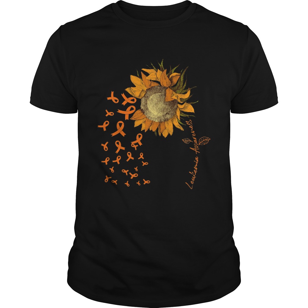 LEUKEMIA AWARENESS SUNFLOWER RIBBON  Unisex