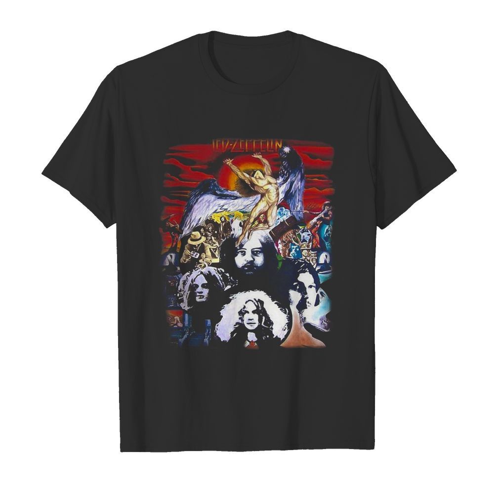 Led zeppelin swan song band shirt