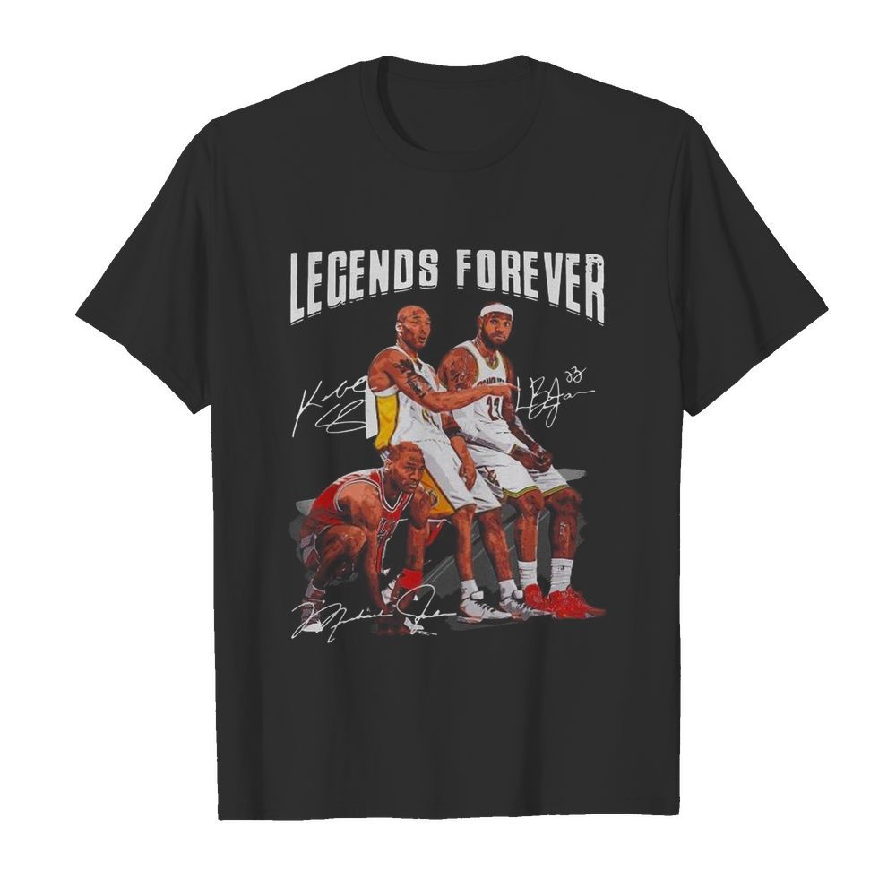 Legends Are Forever Legends Signature shirt