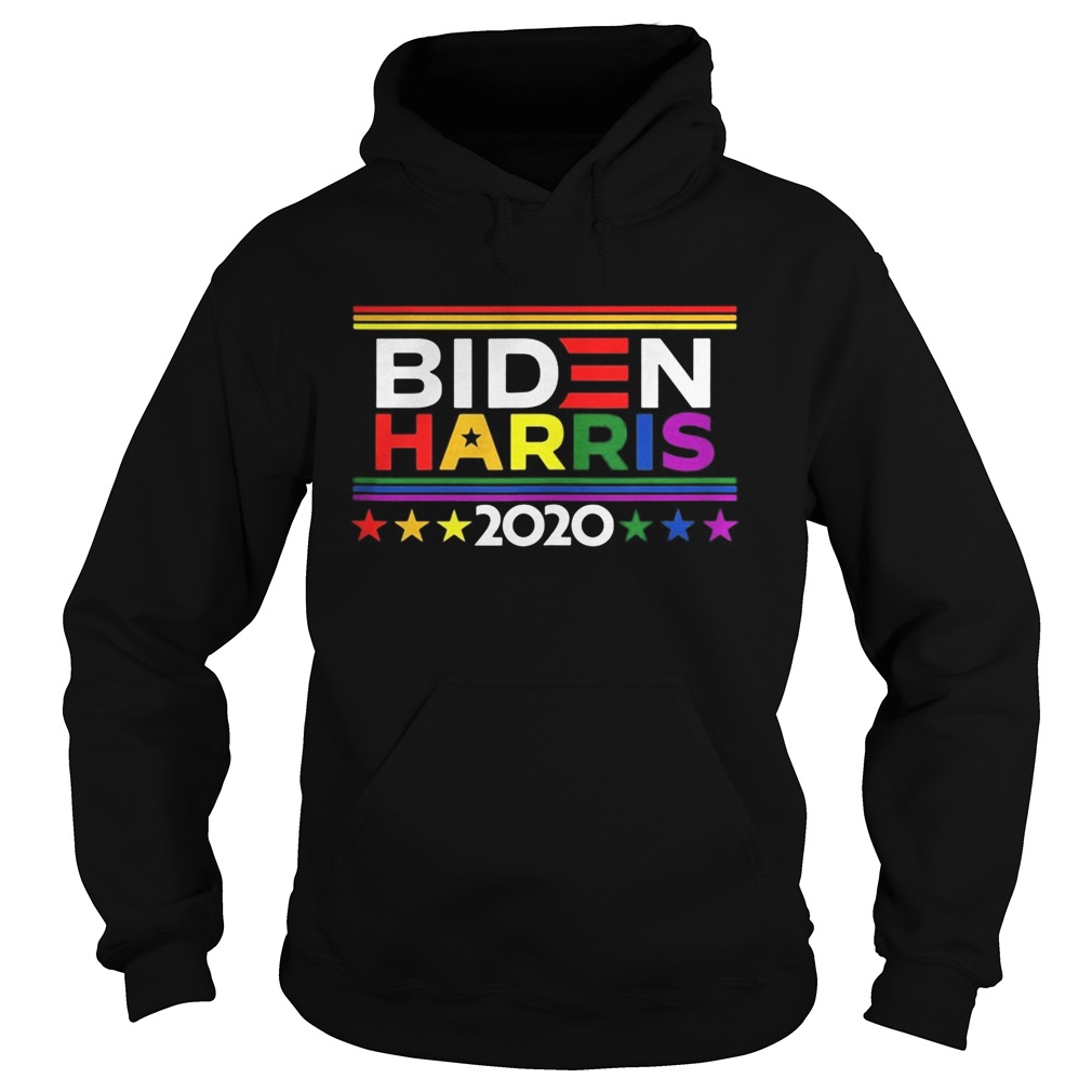 Lgbt biden harris 2020 stars  Hoodie