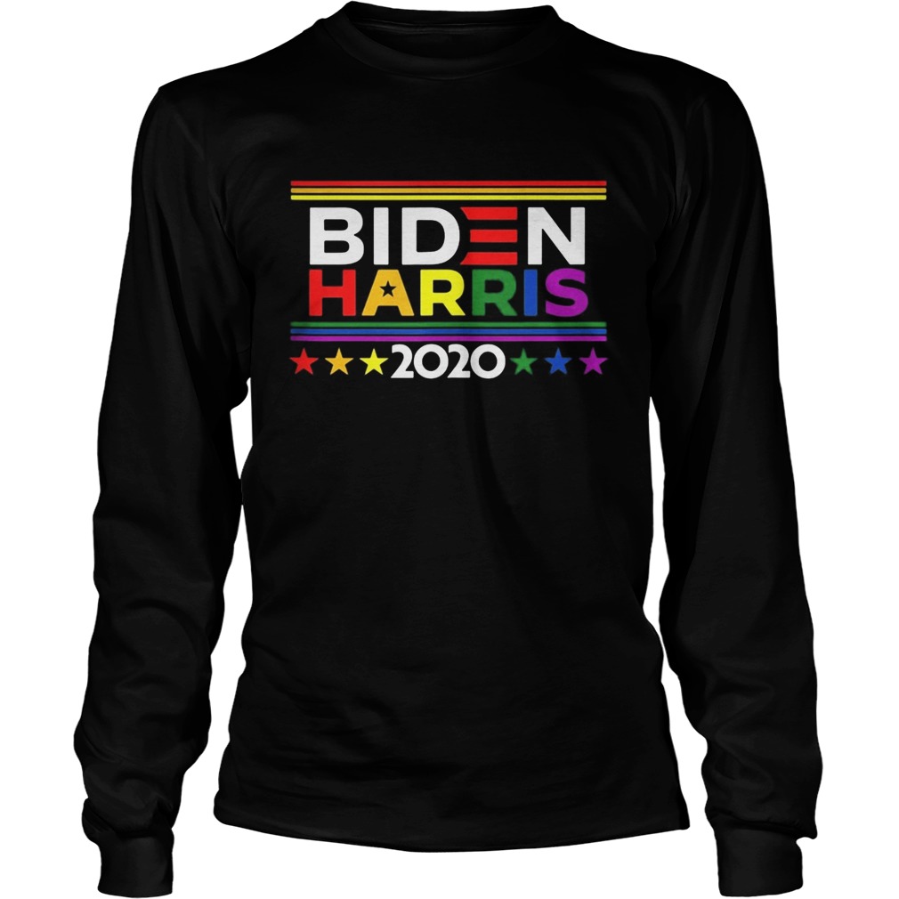 Lgbt biden harris 2020 stars  Long Sleeve