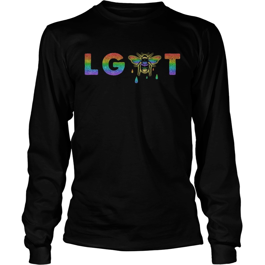 Lgbt gay rainbow bee  Long Sleeve