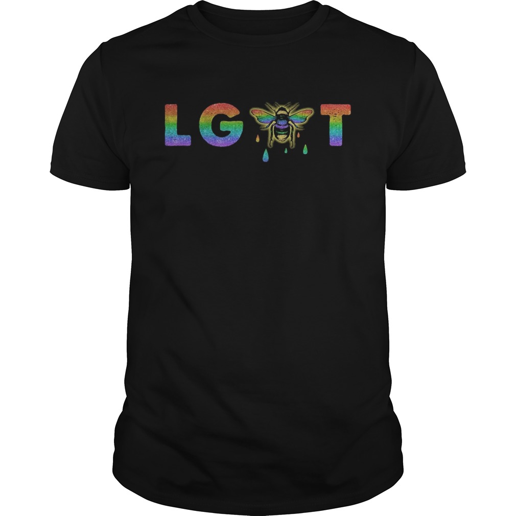 Lgbt gay rainbow bee  Unisex