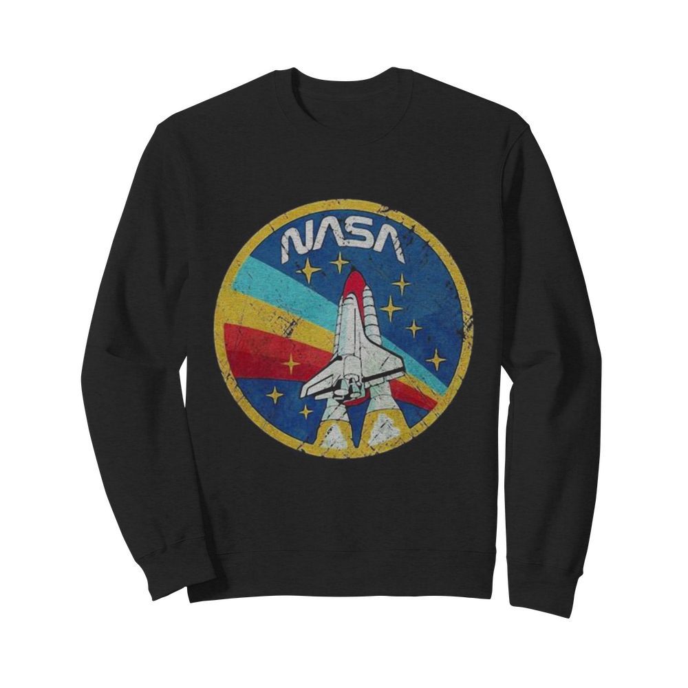 Lgbt plane nasa logo  Unisex Sweatshirt