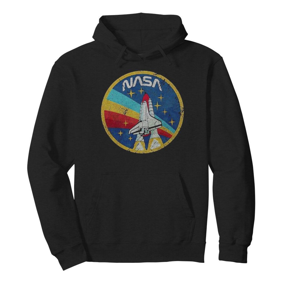 Lgbt plane nasa logo  Unisex Hoodie