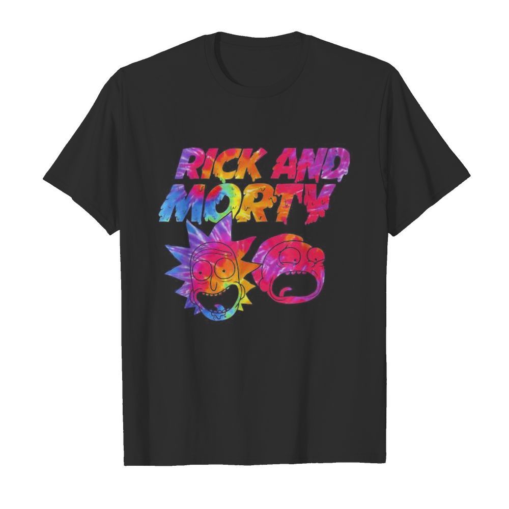 Lgbt rick and morty colors shirt