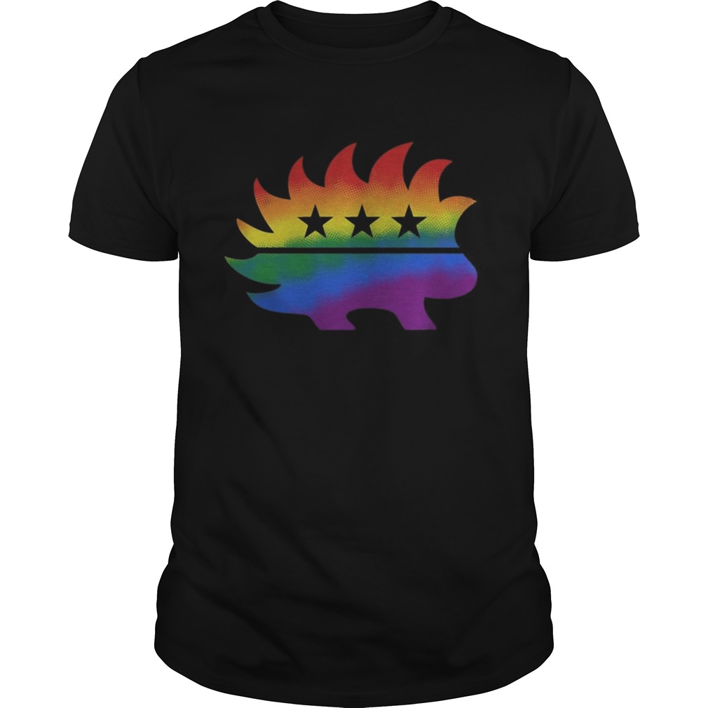 Libertarian Rainbow Porcupine LGBTQ Pride shirt