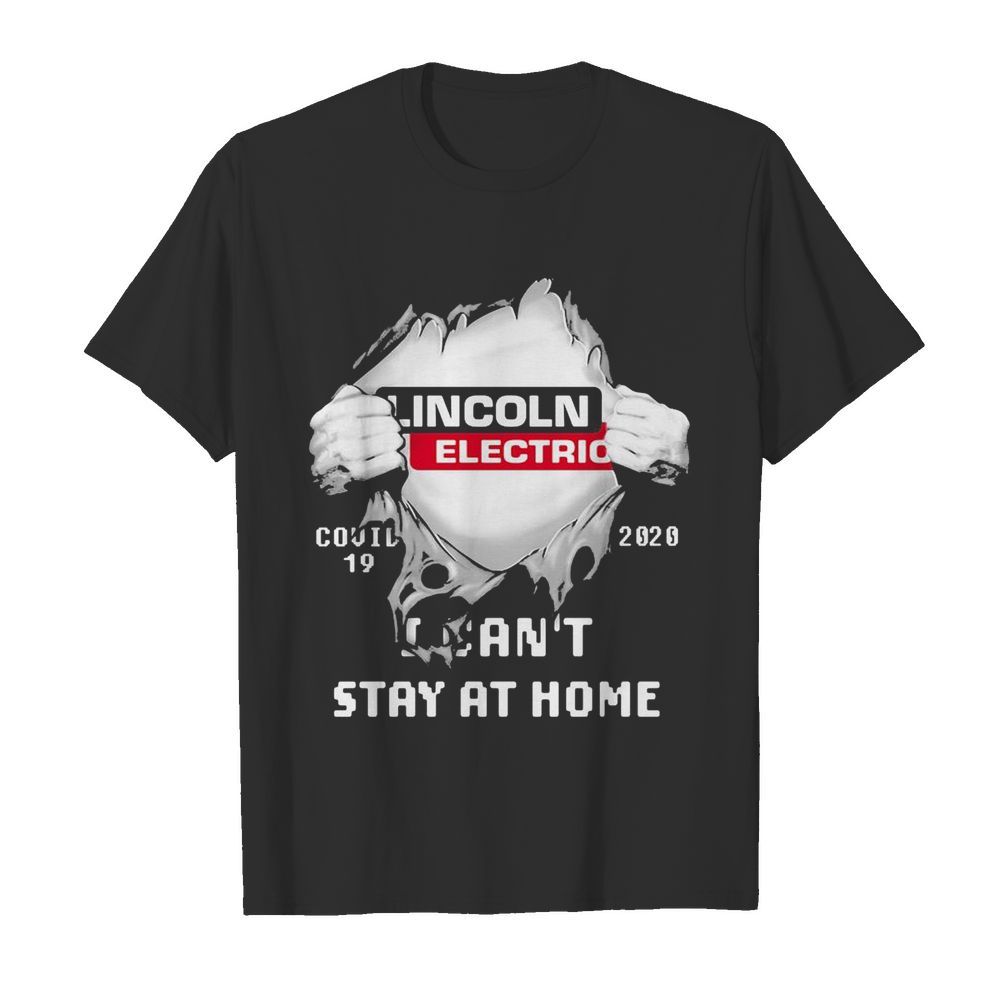 LinColn electric I can’t stay at home superman shirt