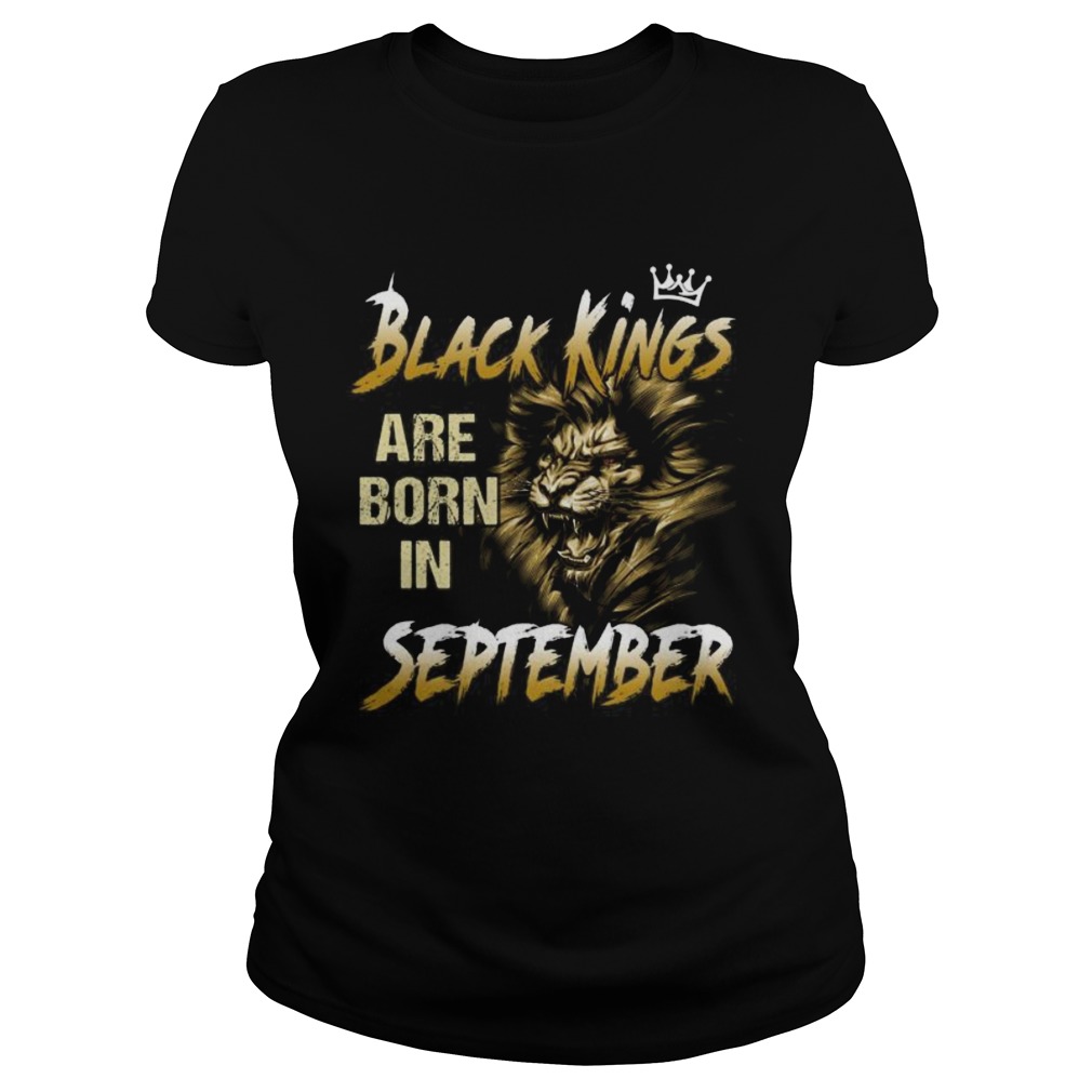 Lion black kings are born in september  Classic Ladies