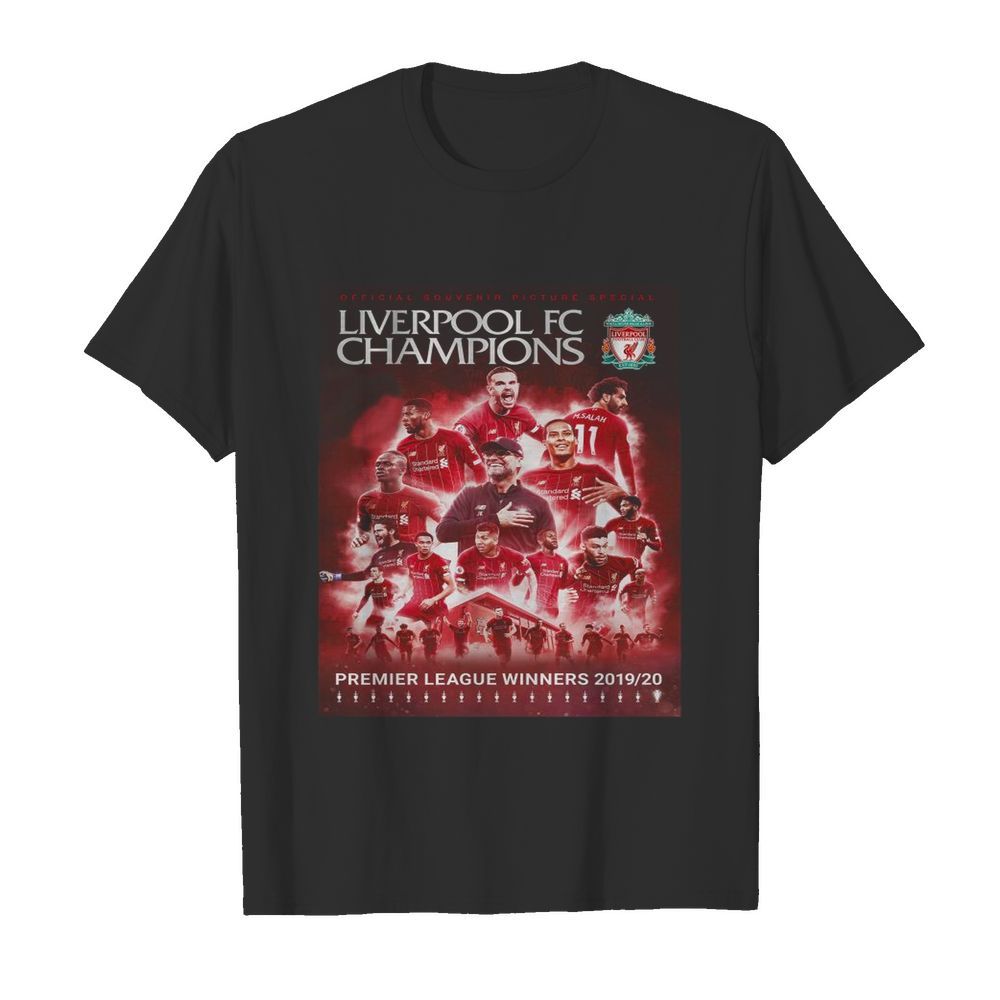 Liverpool Fc Champions Premier League Winner 201920 shirt