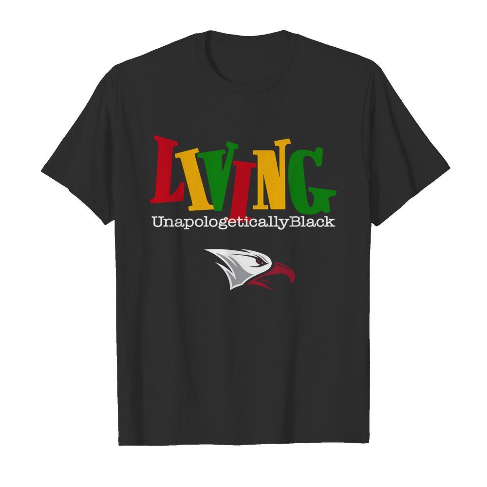 Living Unapologetically Black NNCU Eagles shirt