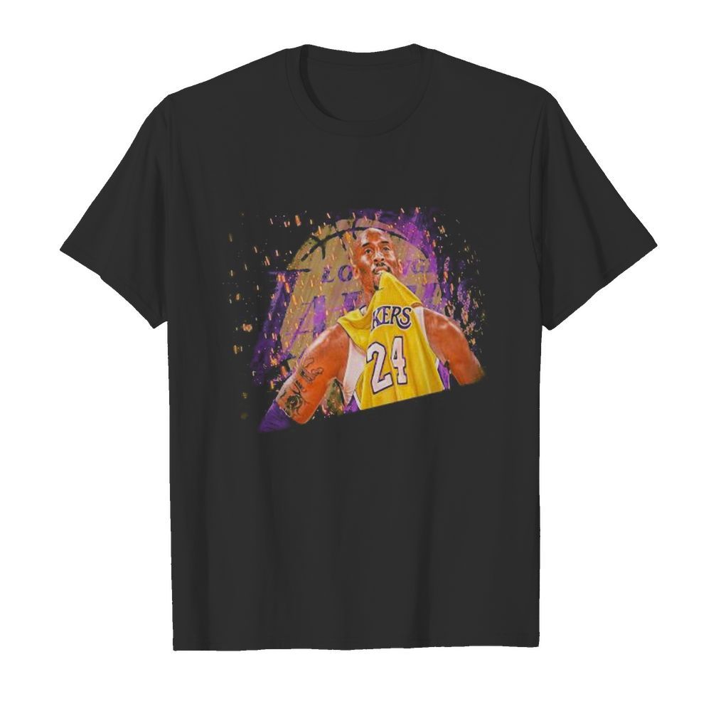 Los angeles lakers kobe bryant 24 basketball player shirt