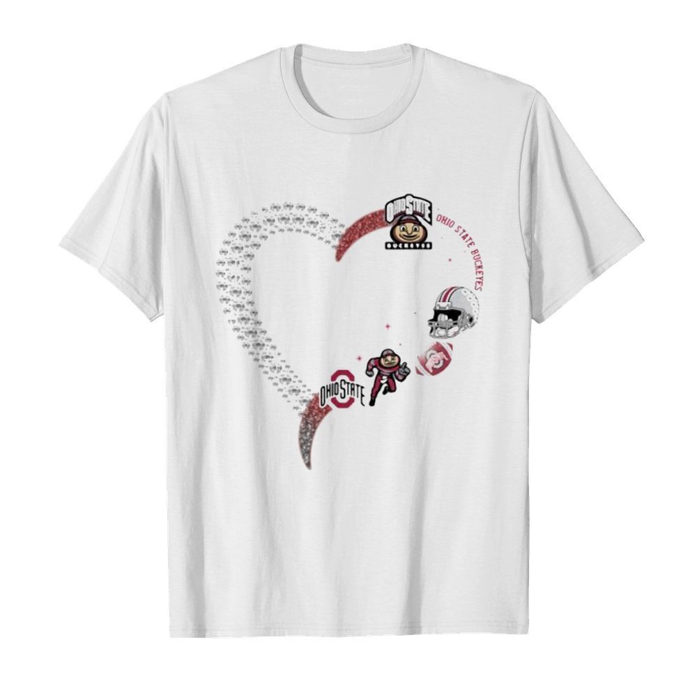 Love ohio state buckeyes football shirt