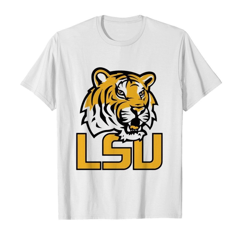 Lsu tigers football logo shirt