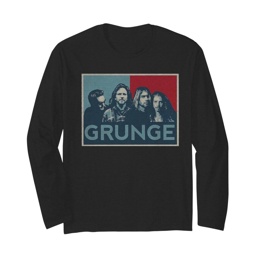 MTV Killed The Grunge Star  Long Sleeved T-shirt 