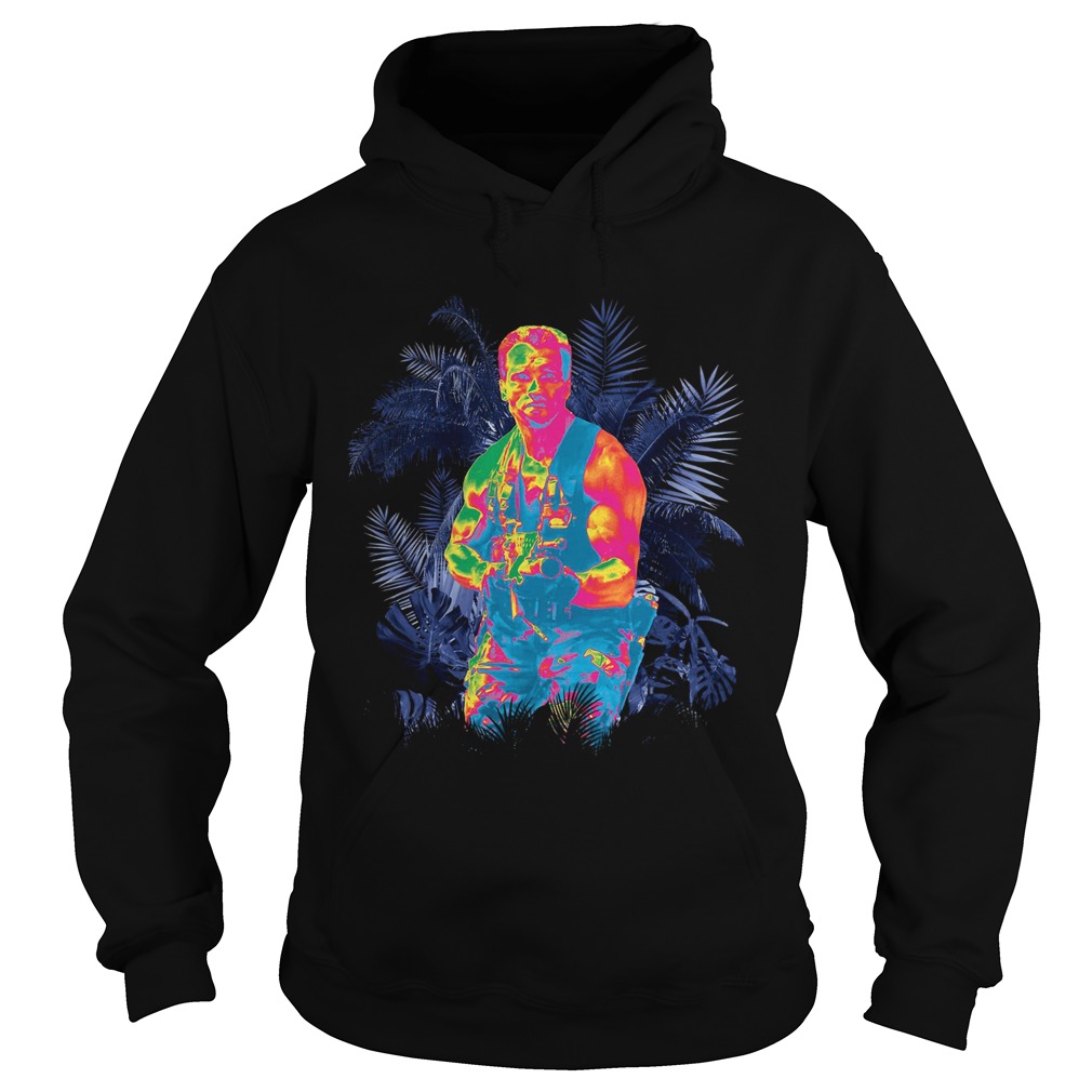 Major Alan Dutch Schaefer predator vision  Hoodie