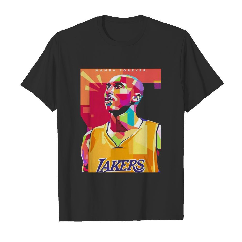 Mamba forever kobe bryant los angeles lakers basketball art shirt