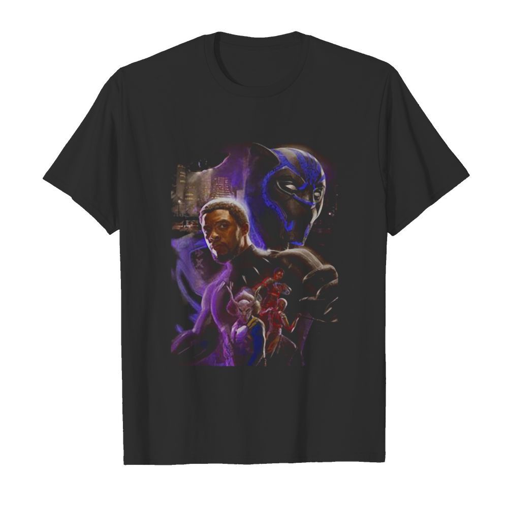 Marvel heroes black panther rip chadwick Boseman actor shirt