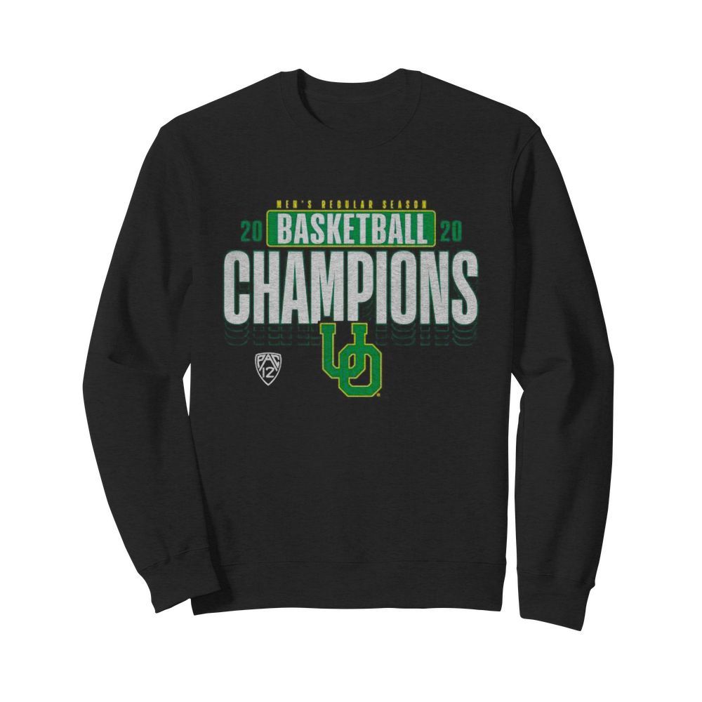 Men’s regular season 2020 basketball champions oregon ducks  Unisex Sweatshirt