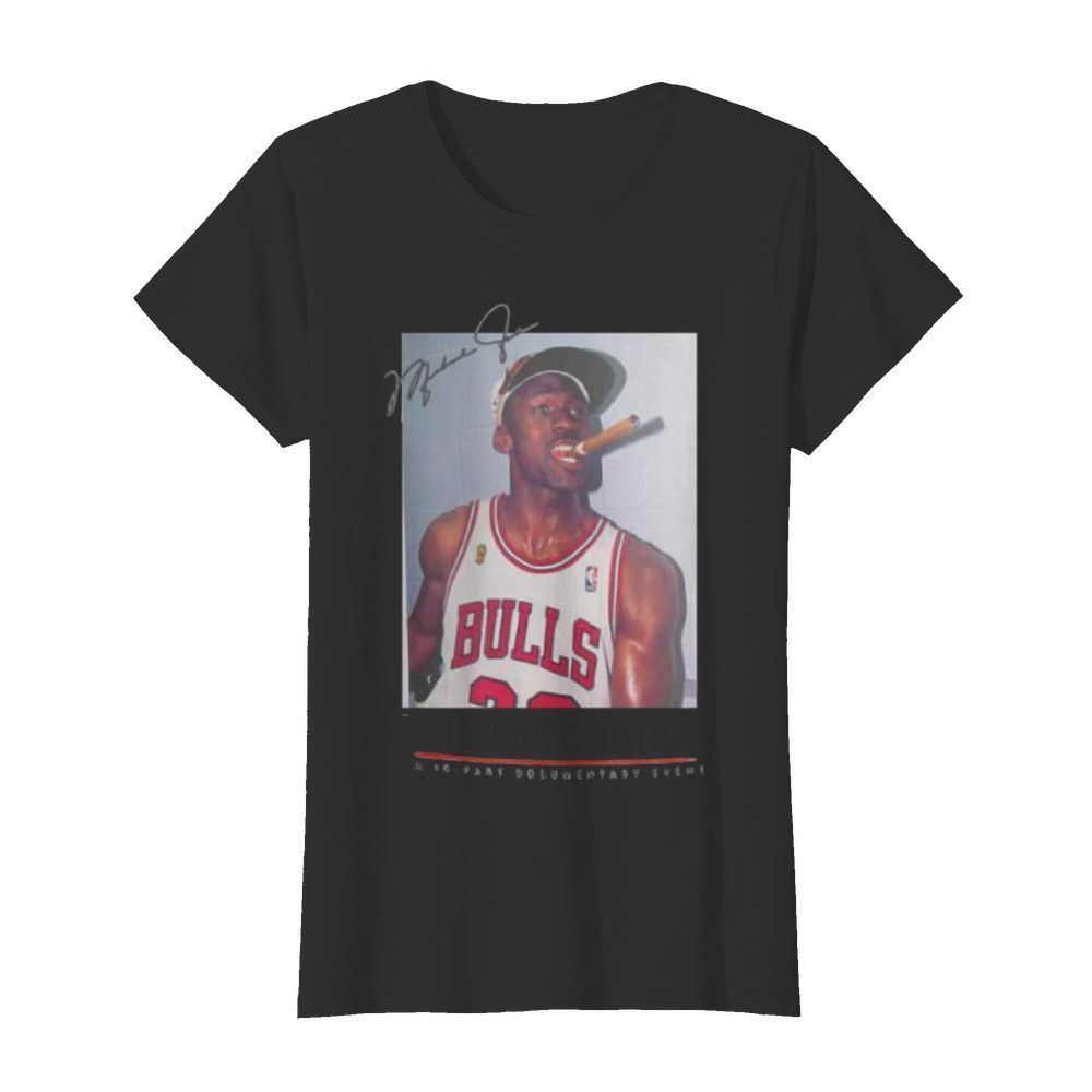 Michael jordan the last dance signature  Classic Women's T-shirt