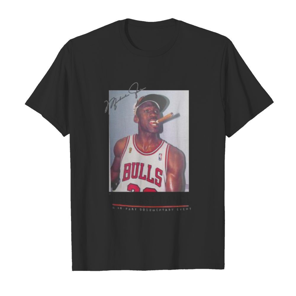 Michael jordan the last dance signature  Classic Men's T-shirt