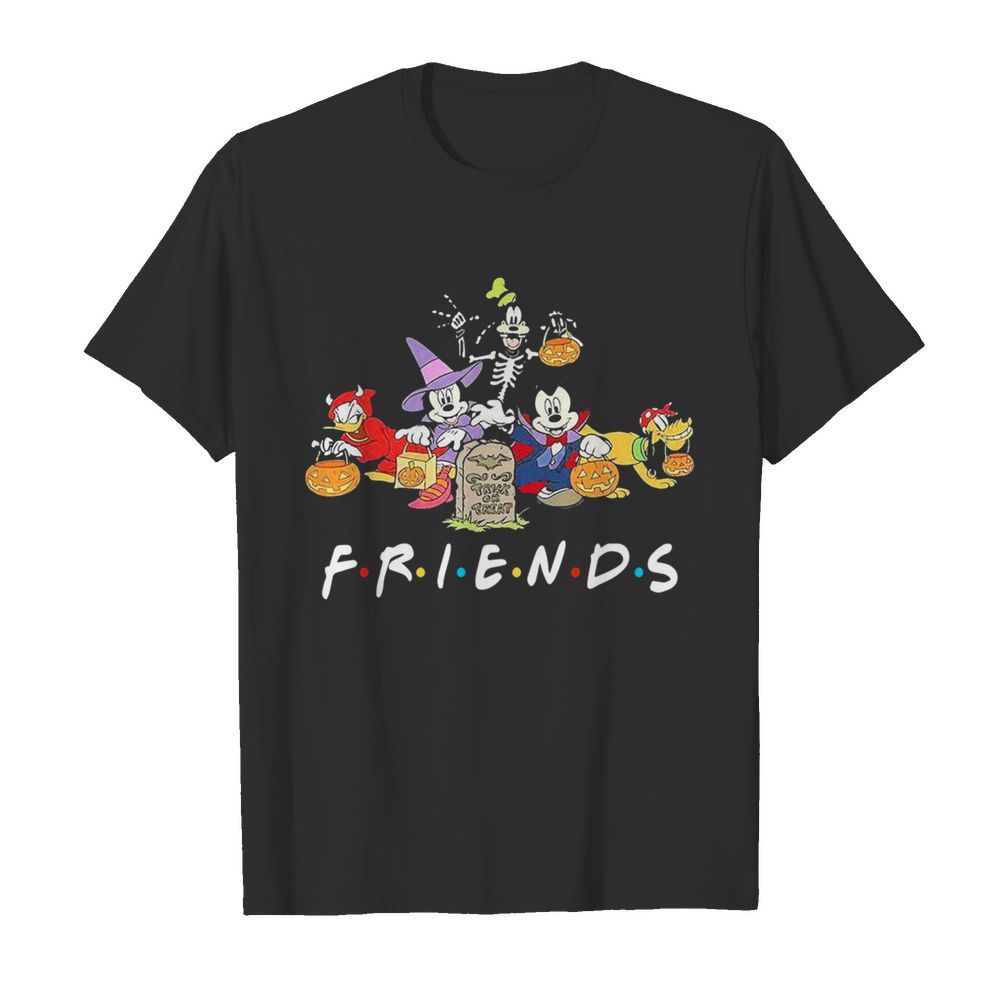 Mickey Mouse Friends Trick Or Treat Halloween Friends  Classic Men's T-shirt