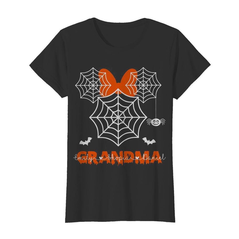 Mickey Mouse Grandma Emily Shopia Daniel Halloween  Classic Women's T-shirt