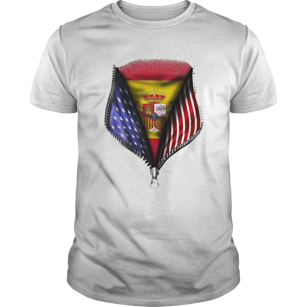 Ministerio de inclusion seguridad social y migraciones american flag independence day shirt