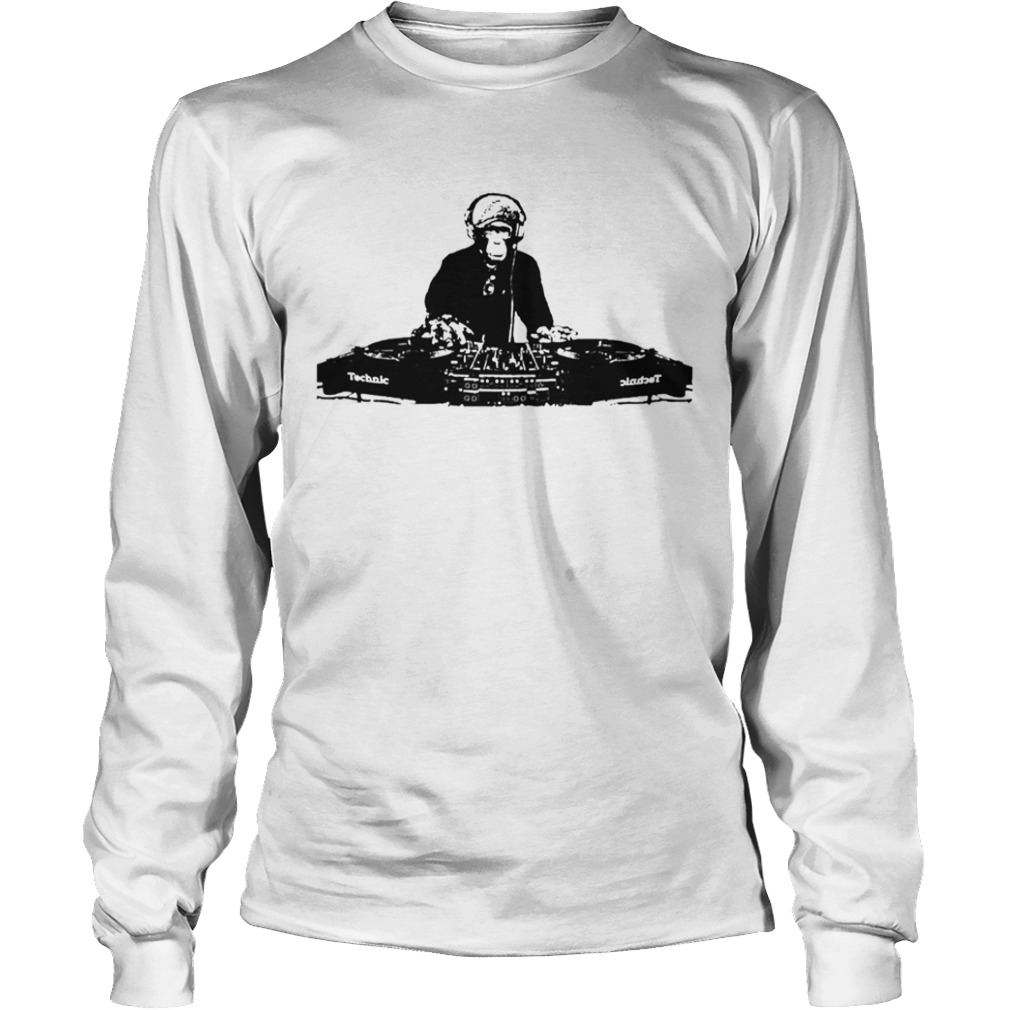 Monkey Dj Technic  Long Sleeve