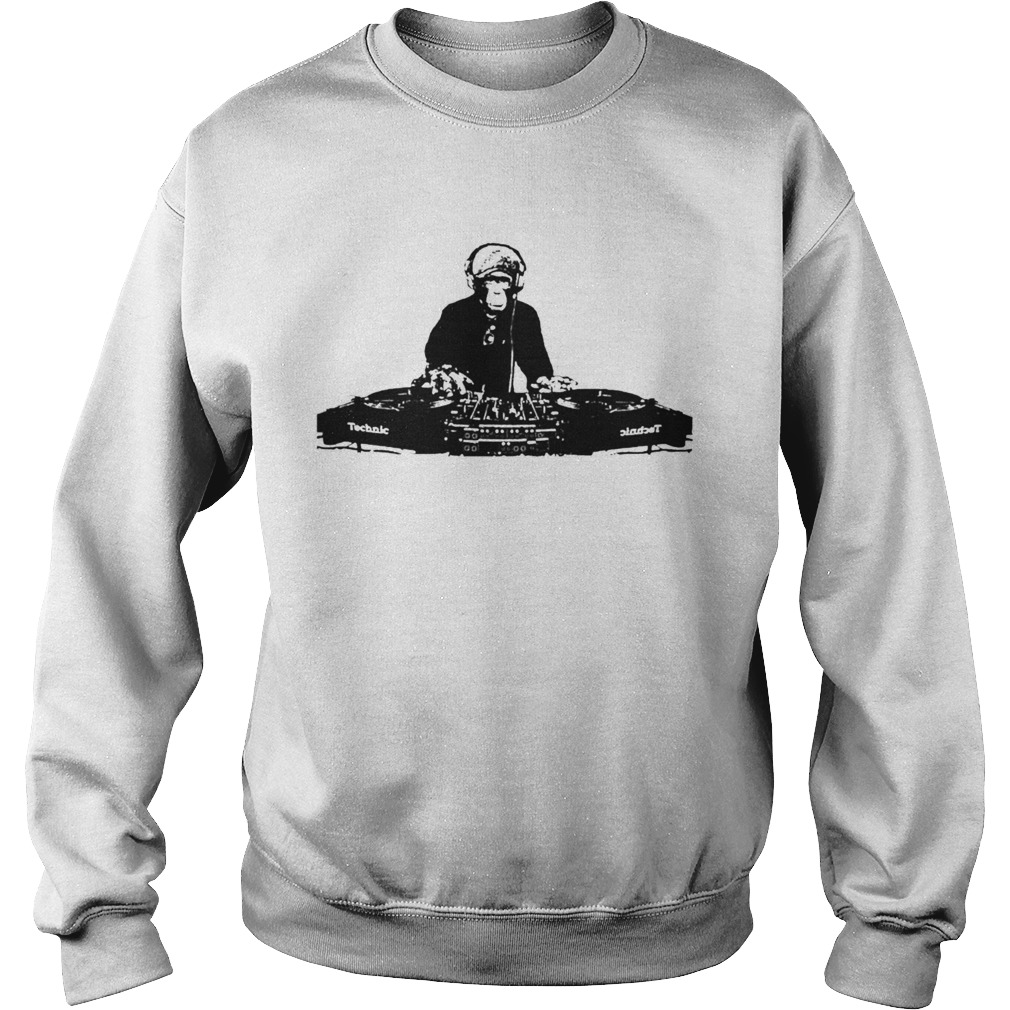 Monkey Dj Technic  Sweatshirt