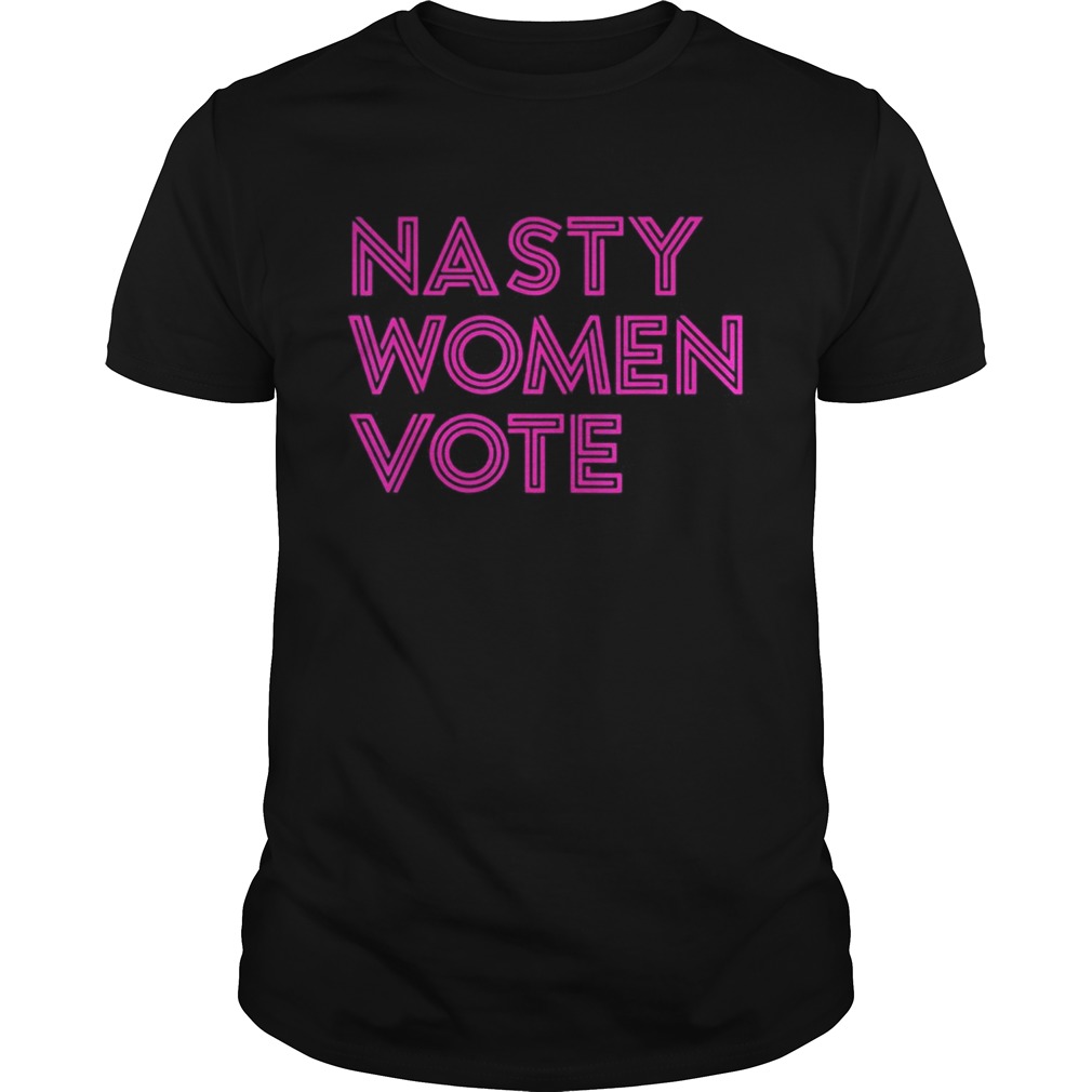 Nasty women vote 2020 black  Unisex