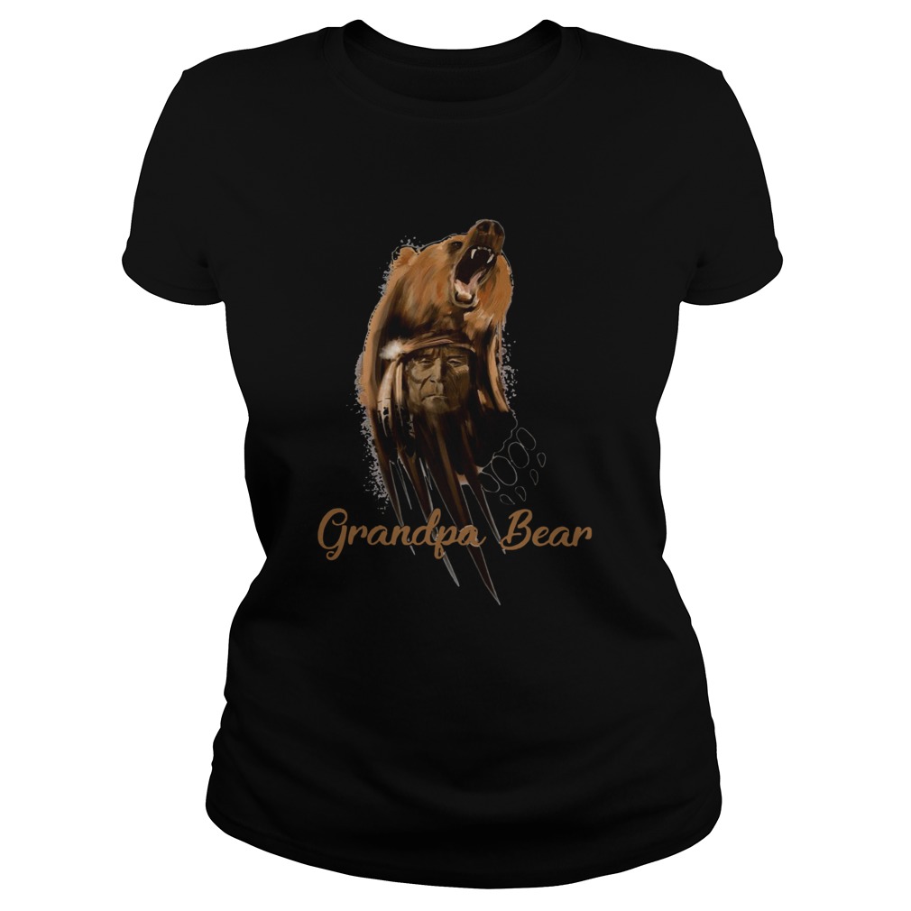 Native American Grandpa Bear  Classic Ladies