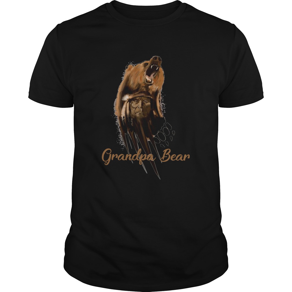 Native American Grandpa Bear  Unisex