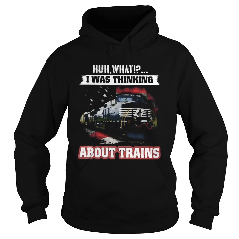 Nederlandse spoorwegen huh what i was thinking about trains  Hoodie