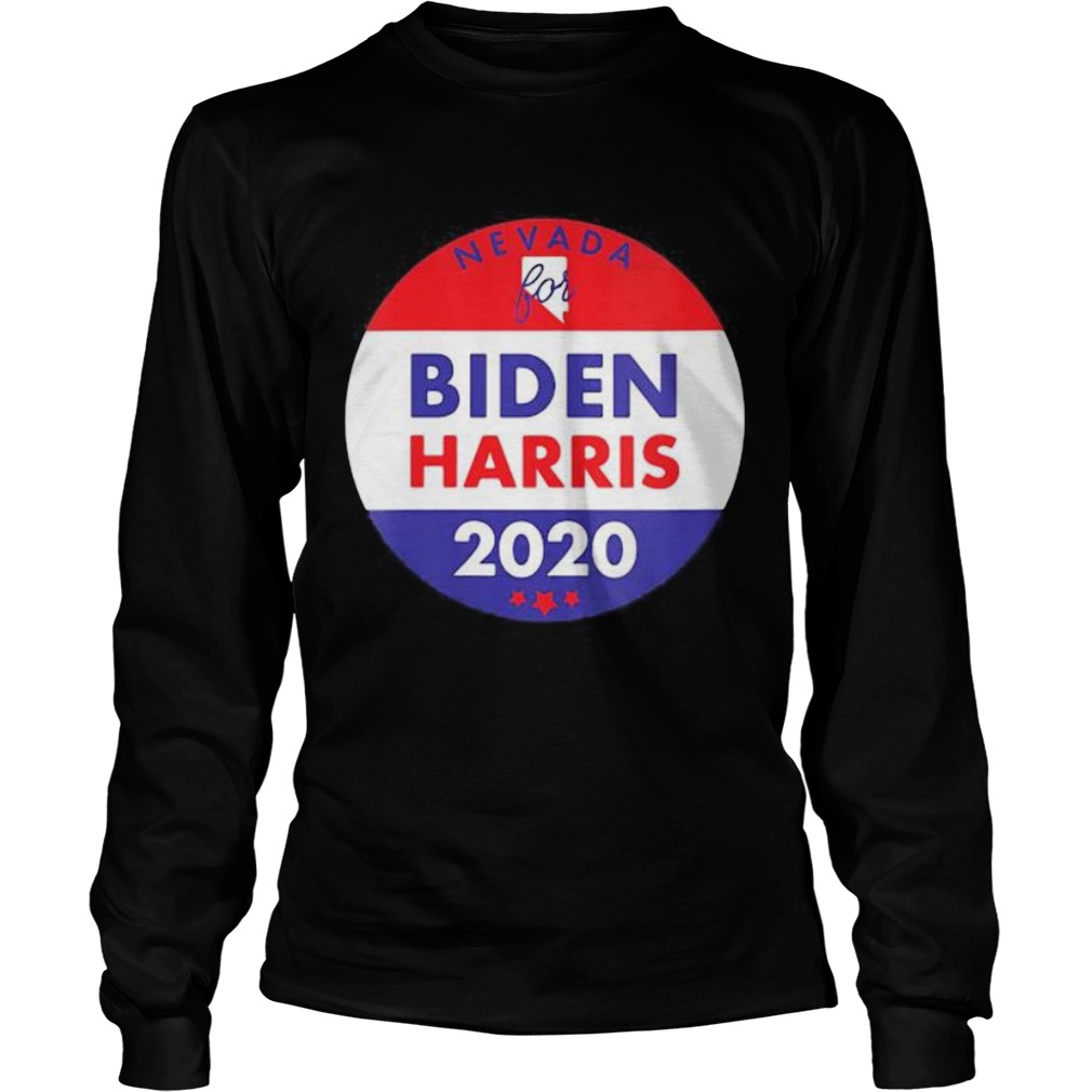 Nevada for Biden Harris 2020  Long Sleeve