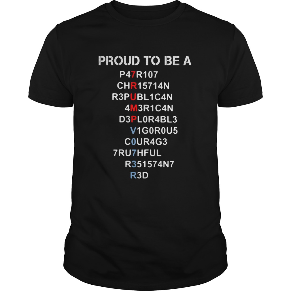 Nice Proud To Be A TrumpHalloween shirt