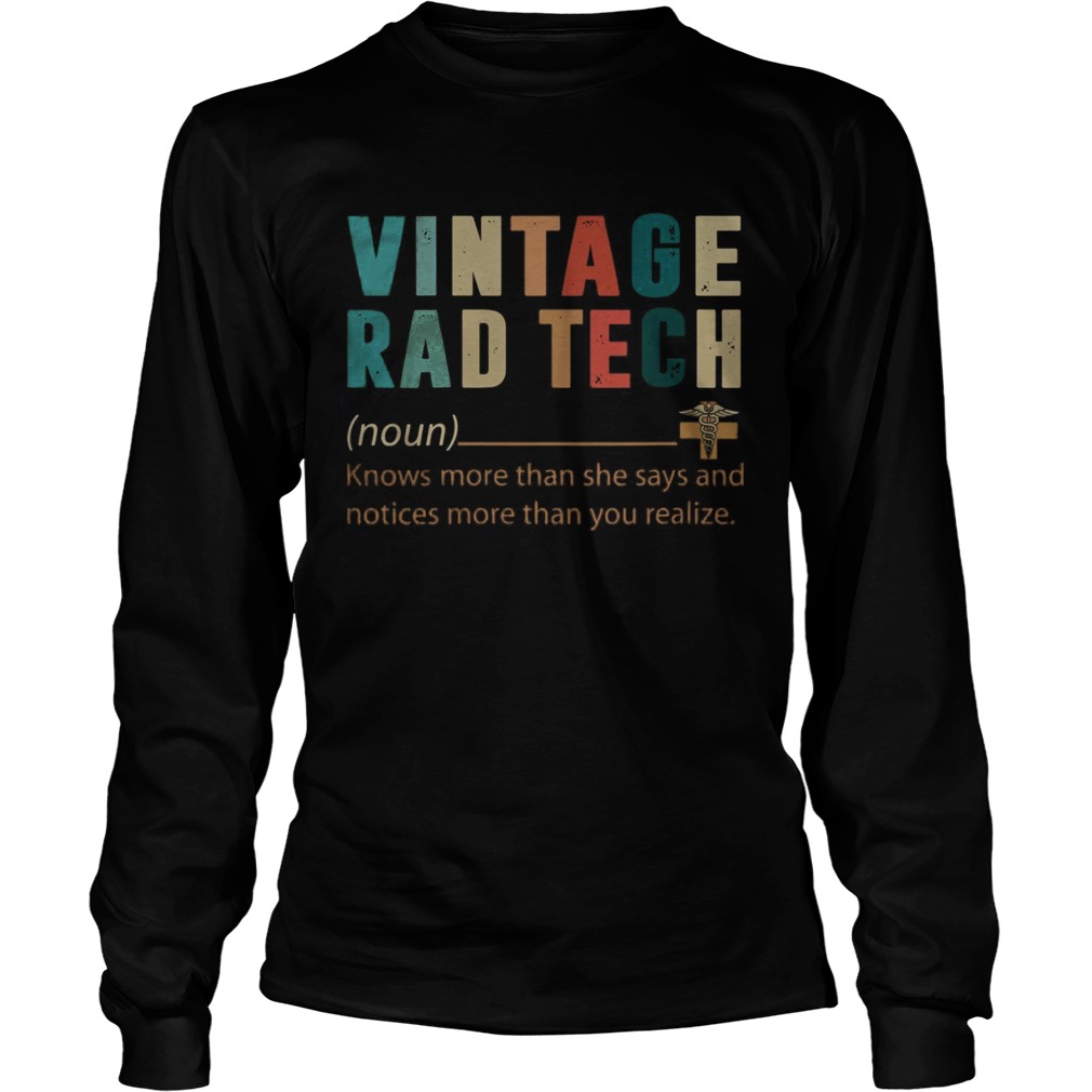 Nice Vintage Rad Tech  Long Sleeve