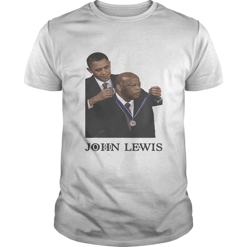 Obama pays tribute to civil rights icon John Lewis and his legacy shirt