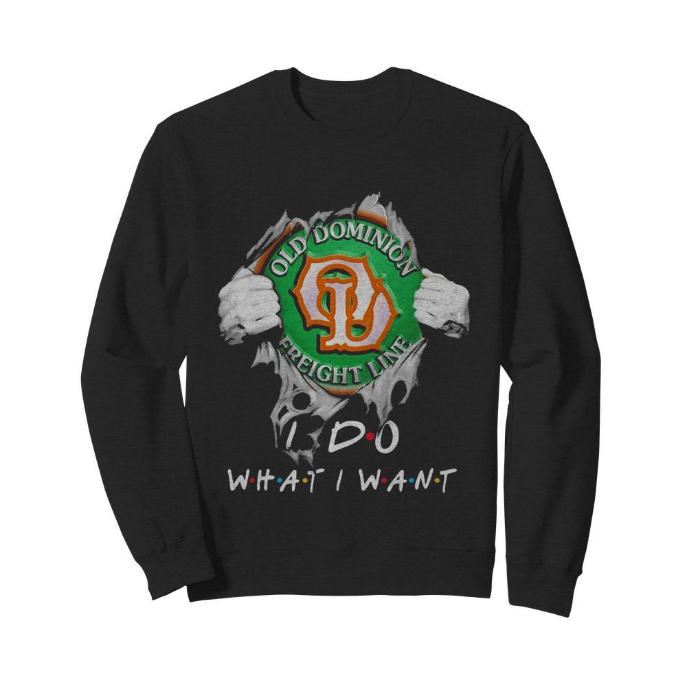 Old Dominion freight line I do what I want superman  Unisex Sweatshirt