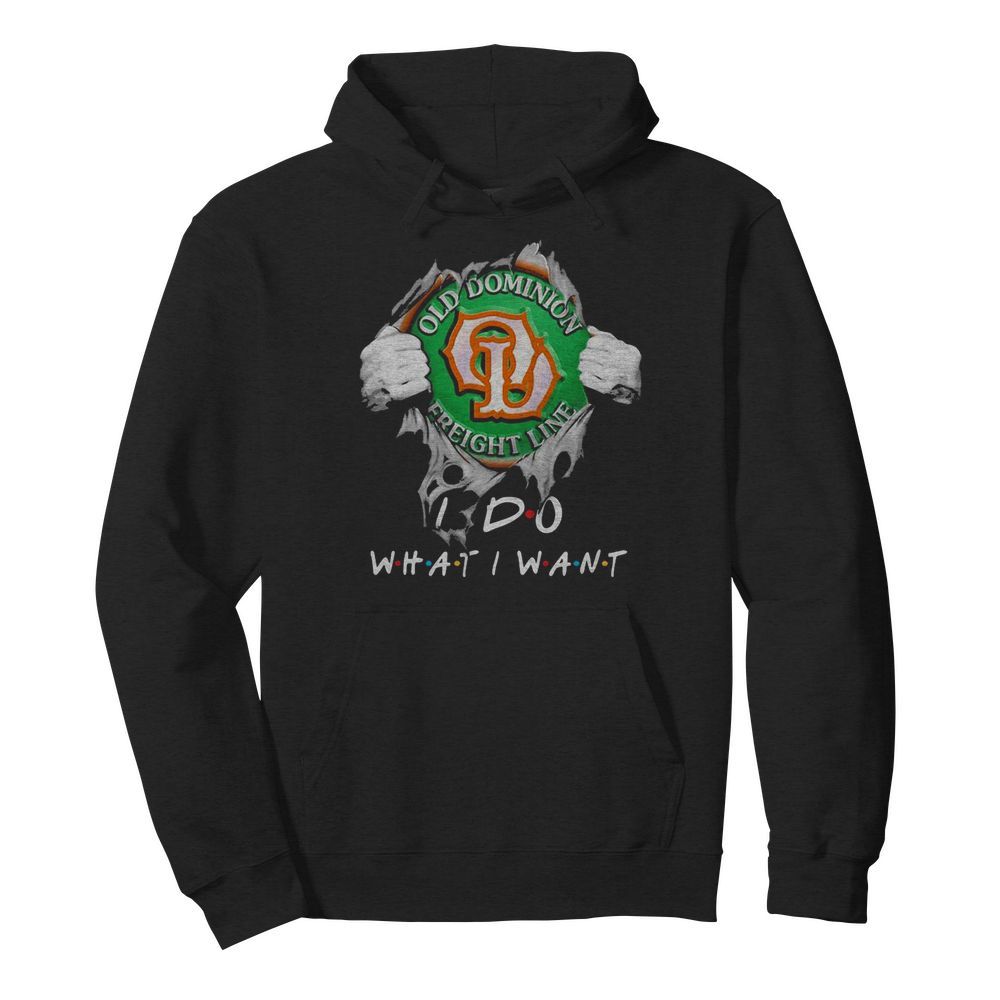 Old Dominion freight line I do what I want superman  Unisex Hoodie