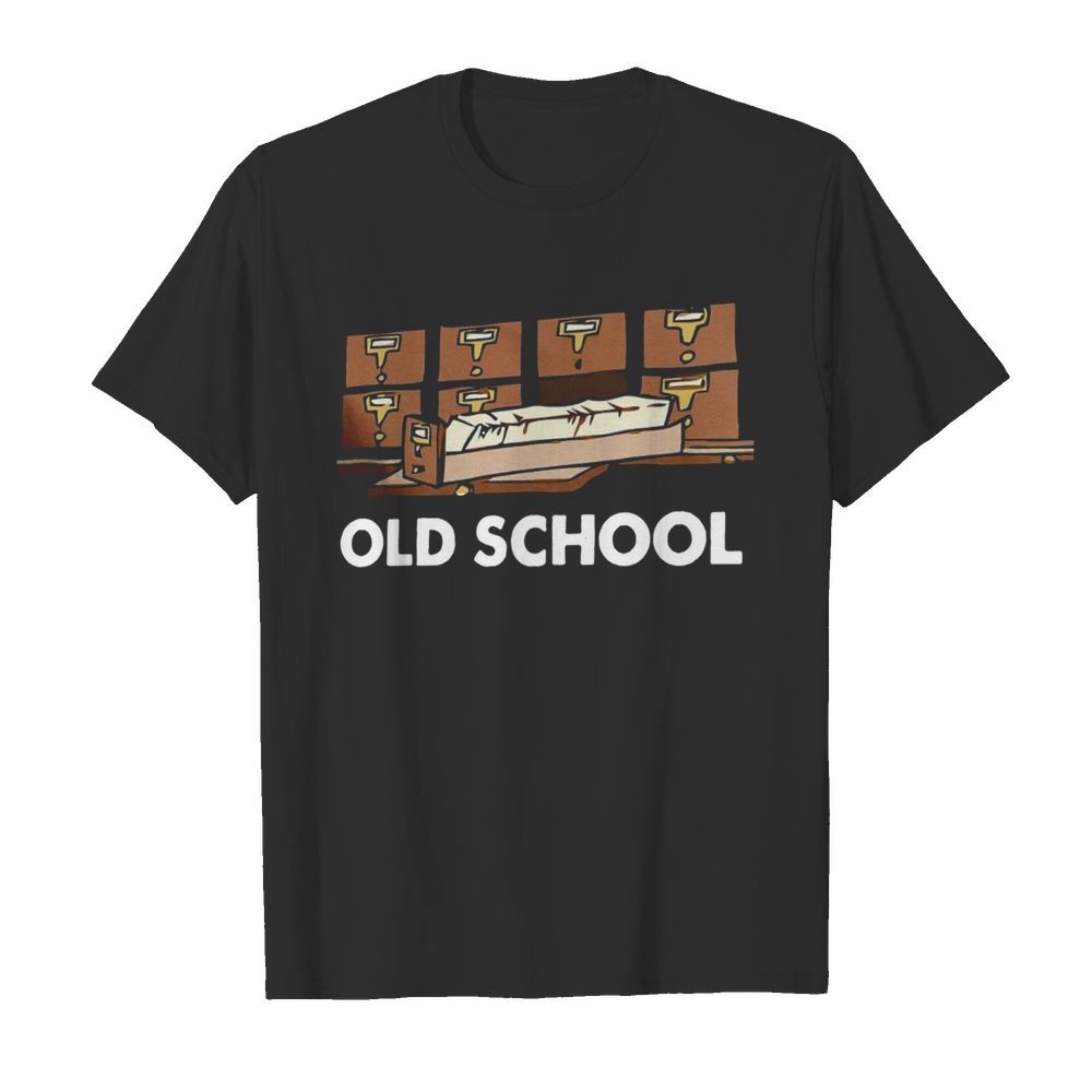 Old School Librarian New  Classic Men's T-shirt