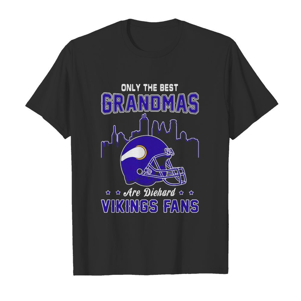 Only the best grandmas are diehard viking fans  Classic Men's T-shirt