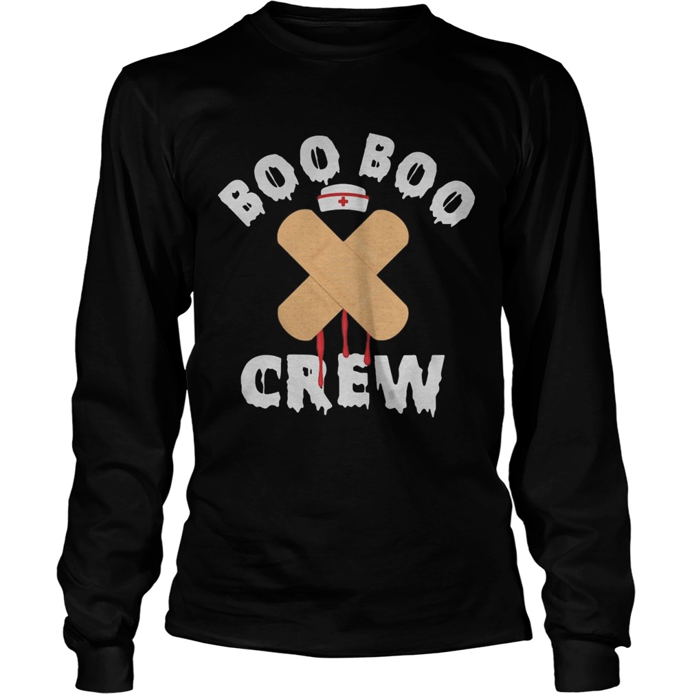 Paramedic Boo Boo Crew Nurse  Long Sleeve