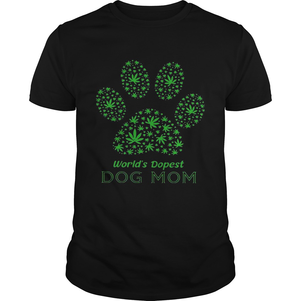 Paw Worlds Dopest Dog Mom shirt