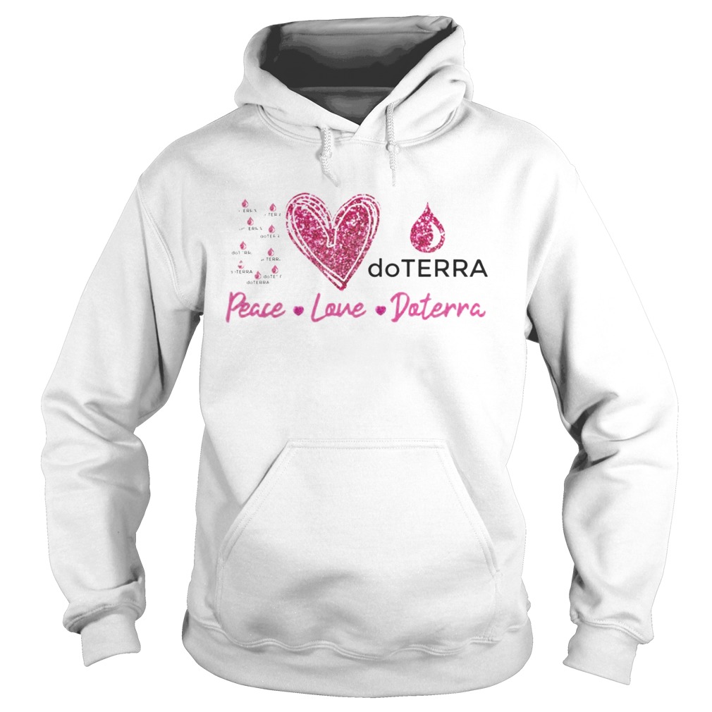 Peace Love Doterra Diamond  Hoodie