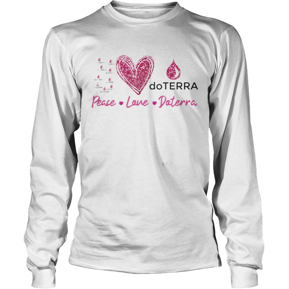 Peace Love Doterra Diamond  Long Sleeve